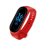 M4 PLUS pulseira inteligente pulseira rastreador de fitness informações lembrete esportes tela colorida pulseira