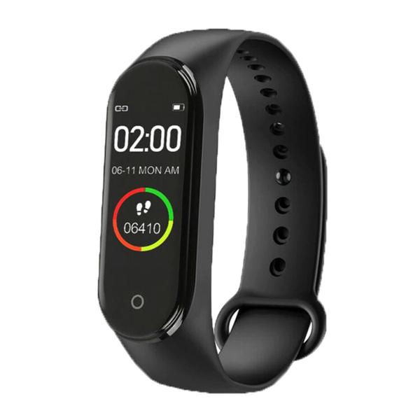 Pulseira Inteligente SmartBand Visor Colorido Bluetooth Android e IOS MTR-24 Preto - Tomate