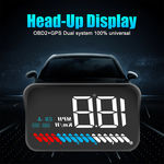 M7 Head-up Display Led Ecrã a Cores Hud Gps Speed ¿¿obd2 Código de Falha Ferramenta de Diagnóstico de Carro Eliminação
