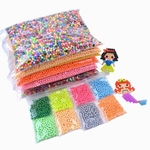 Magic Beads aquário Beads enigma Crianças Brinquedos Presente de aniversário Hama Pérola Beler Perler Beads Aquabeads Perlen 3D Jigsaw Puzzle