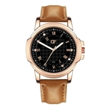 Hot Man Leather Watch Whatever Late Anyway Letter Watches Pointer glow