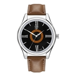 Hot Man Leather Watch Whatever Late Anyway Letter Watches Pointer glow