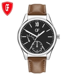 Hot Man Leather Watch Whatever Late Anyway Letter Watches Pointer glow