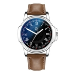 Hot Man Leather Watch Whatever Late Anyway Letter Watches Pointer glow