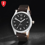 Hot Man Leather Watch Whatever Late Anyway Letter Watches Pointer Glow