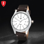 Hot Man Leather Watch Whatever Late Anyway Letter Watches Pointer Glow