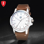 Hot Man Leather Watch Whatever Late Anyway Letter Watches Pointer Glow