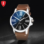 Hot Man Leather Watch Whatever Late Anyway Letter Watches Pointer Glow