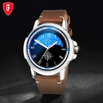 Hot Man Leather Watch Whatever Late Anyway Letter Watches Pointer Glow