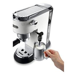 Máquina de Café Expresso DeLonghi América Modelo Inc EC685W Dedica Deluxe 15-Bar Pump (Branco)