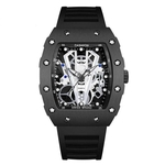 Trend male watch Hot sale men's imported movement hollow mechanical style watch Sports luminous waterproof quartz watch
