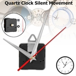 Mecanismo de movimento de relógio de modo silencioso de quartzo DIY Set Hour Minute Second Plastic