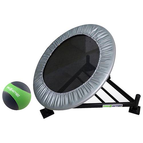 Tamanhos, Medidas e Dimensões do produto Medicine Ball Rebounder + Medicine Ball 5kg - Proaction