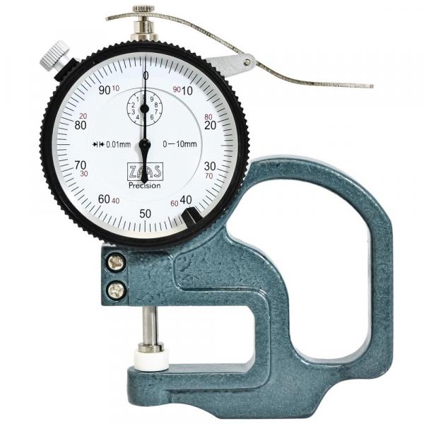 Medidor de Espessura com Relógio Comparador de 0 a 10mm 46,0001 ZAAS