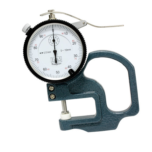 Medidor de Espessura com Relógio Comparador de 0 a 10mm 46,0001 Zaas
