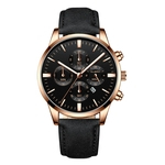 Men Military Sports Watch Luxury Analog Sport Leather Quartz Mens Watches