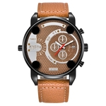 Mens Watches Waterproof Sport Chronograph Quartz Military Wrist Watch