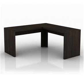 Mesa Angular para Escritorio ME-4116 Tabaco Tecno Mobili - Marrom