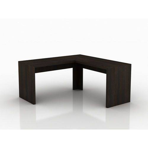 Mesa de Escritório Angular Tecno Mobili Me4116 Tabaco