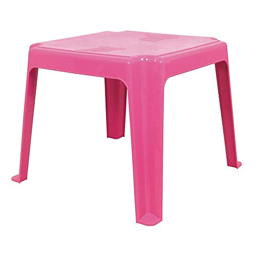 Mesa de Plástico Infantil Rosa