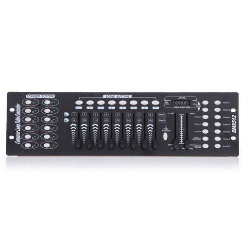 Mesa Dmx 512 C/ 192 Canais P/ Efeitos Como Strobo