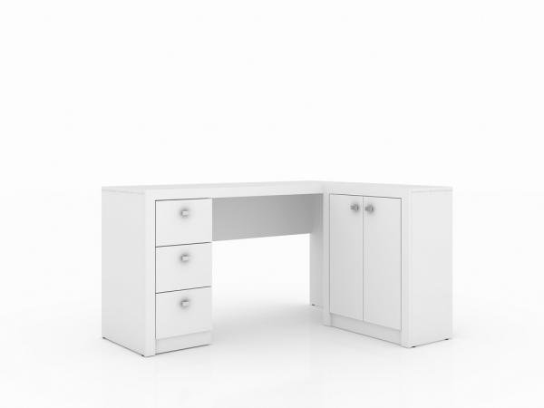 Mesa Escritório Escrivaninha ME-4100 Branco Tecnomobili