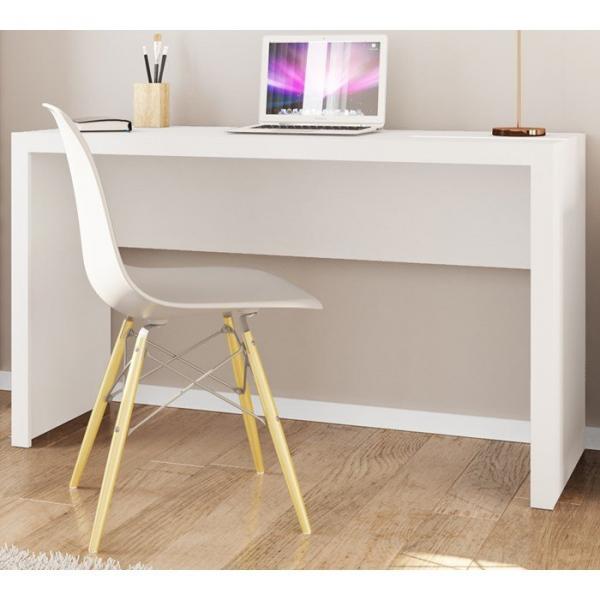 Mesa Escritorio Escrivaninha ME4135 Branco Tecno Mobili