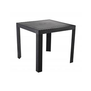 Mesa Ibiza Quadrada - 1,06 X 0,68 X 0,59 - PRETO