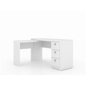 Mesa para Escritorio me 4101 - Tecno Mobili - BRANCO