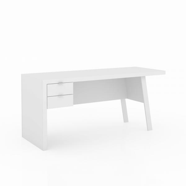 Mesa para Escritório ME4122 Branco - Tecno Mobili