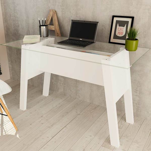 Mesa para Escritório Me4134 - Tecno Mobili - Branco