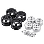 Metal atualizado Roda de carro RC Hub para 1/16 WPL B14 B16 B24 C14 C24 B16 B36 JJRC MN RC Veículo Modelo