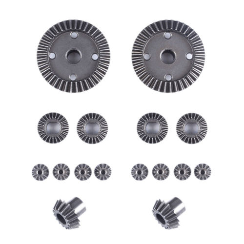 Metal Motor Driving Engrenagem Diferencial Gear Set para Wltoys A959-a A969-a A979-a K929-a A949 A959 A969 A979 K929 A959-b A969-b A979-b K929-b Cor Aleatória