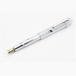 Metal Vintage Octagon Curto Fountain Pen Escritório Writing Stationery