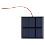 Micro Mini Solar Cells: 1.5V 465mA Mini Portable Solar Panel DIY Power Module Charger, Power Home DIY Projects, Toys & Battery Chargers 70*70mm(Pack o