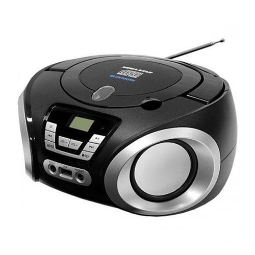 Micro Sistem Megastar Mp1842bt Cd / Usb / Radio / Bluetooth - Preto