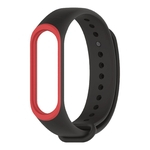 Mijobs Watch Strap Silicone Pulseira Pulseira Para Xiaomi Mi banda 3