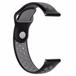 22 mil¨ªmetros de silicone rel¨®gio de pulso Strap Banda Buckle reverso para Huawei Assista GT