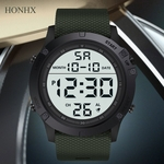 Fashion Men's Military Sports Watch Luxury LED Digital Water Resistant Watch