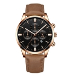 Men Military Sports Watch Luxury Analog Sport Leather Quartz Mens Watches