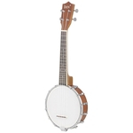 LOS Mini 4 Strings Concert Banjo Uke Ukulele para Musical Instrumentos de corda 64x24.5x10CM