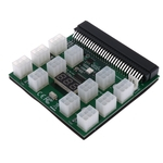 Mini 6 Pinos Plugues Breakout Board Com Interruptor De Ligar/desligar Para Mineração De Bitcoin