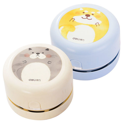 Mini desenhos animados Poeira Vacuum Cleaner Portable Home Office mesa de canto Tabela Sweeper sem fio