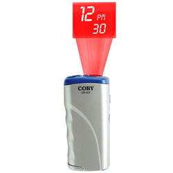 Mini Lanterna C/ Despertador e Projetor de Hora e Data CRA27 - Coby