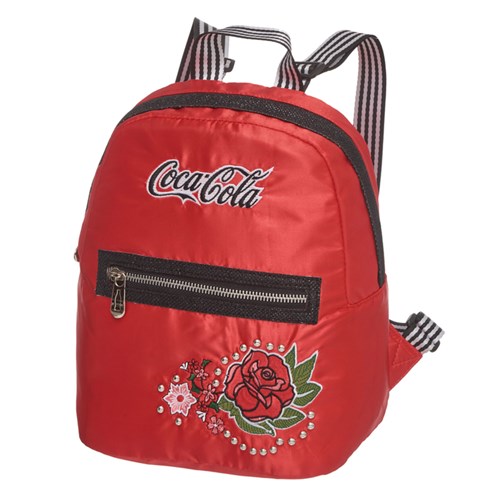 Mini Mochila Coca Cola Vintage Rose - Mini