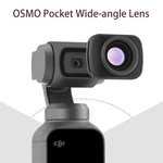 Mini portátil lente da câmera grande angular para DJI OSMO bolso Handheld Gimbal Magnetic Lens