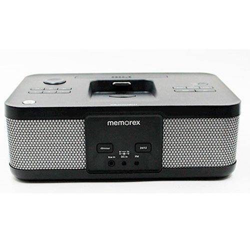 Mini Rádio Relógio Mi4604pblk Memorex Preto