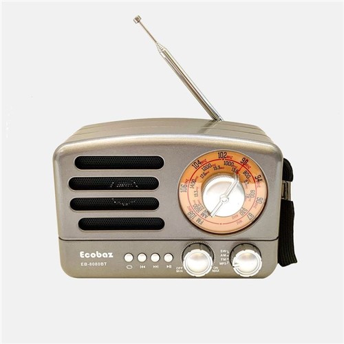Mini Rádio Vintage Unica
