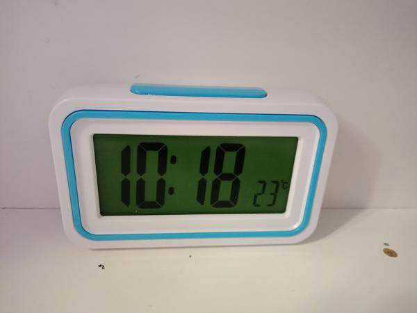 Mini Relógio de Led Digital Portátil Mesa Despertador - Tlt