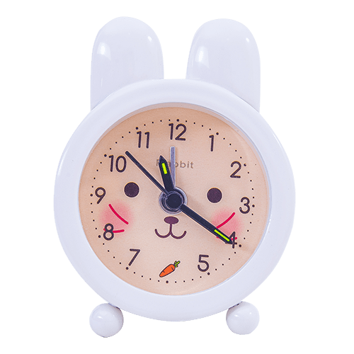 Mini Relógio Despertador Coelhinho Emborrachado -PENTEFINO